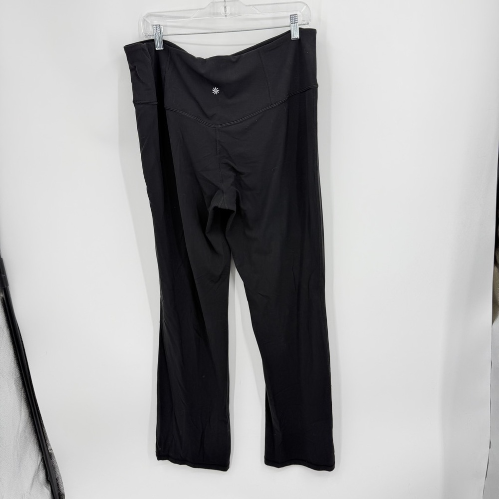 Athleta Elation Split Flare Yoga Pant‎ black size 2X - Picture 4 of 9